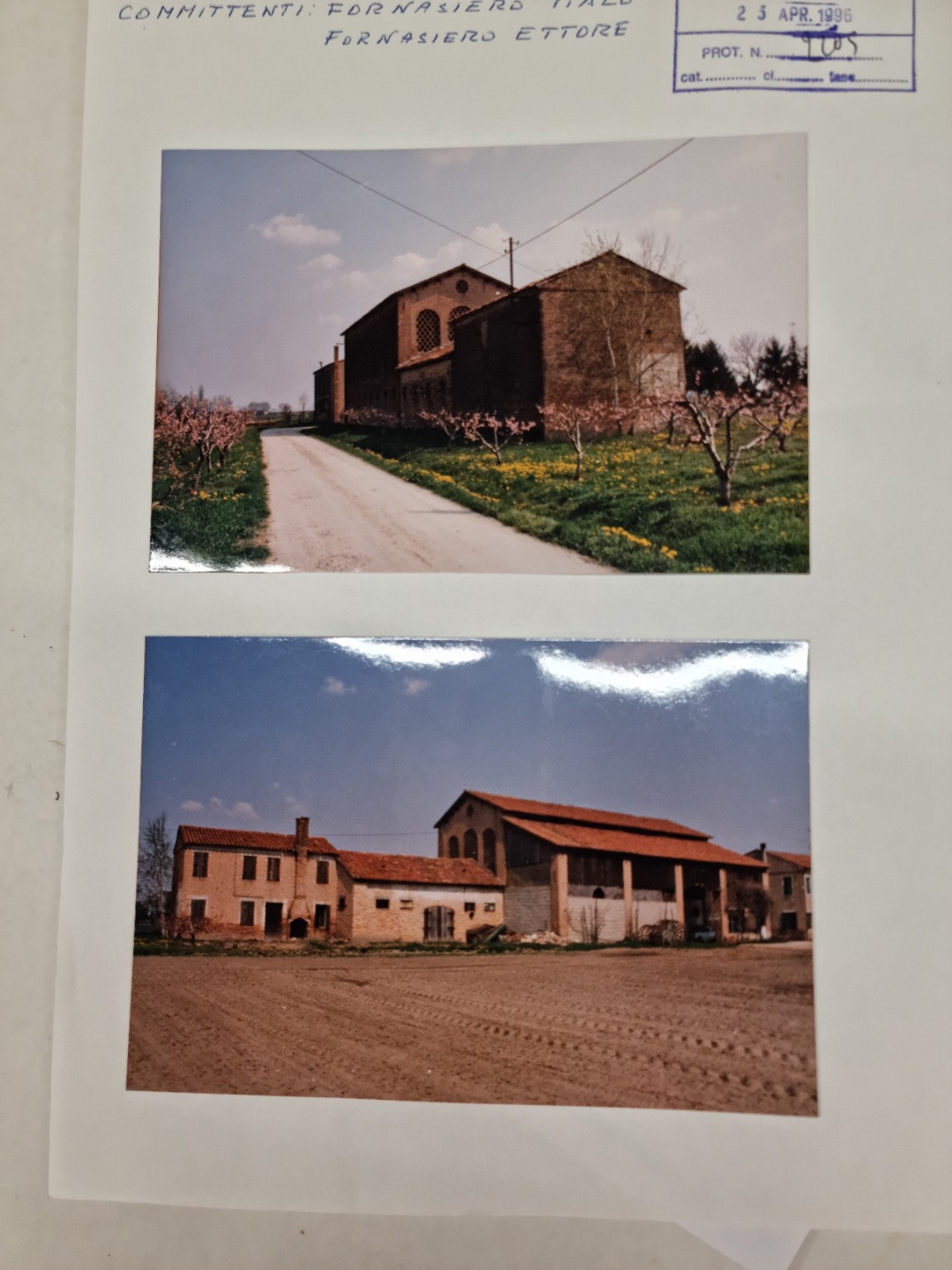 La casa dei boari e la stalla prima della trasformazione