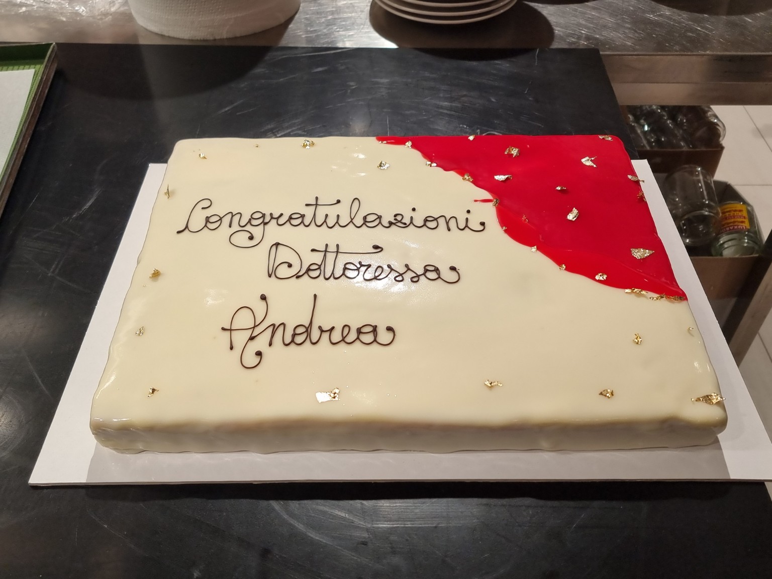 Torta per una laurea