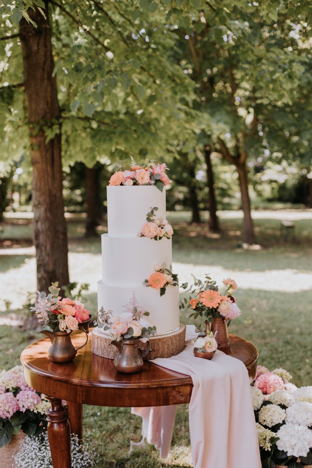 Una torta per il matrimonio